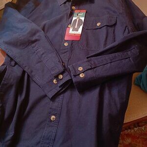 New Woolrich Green Label Flannel-Lined Shirt Jacket - Sizes Small